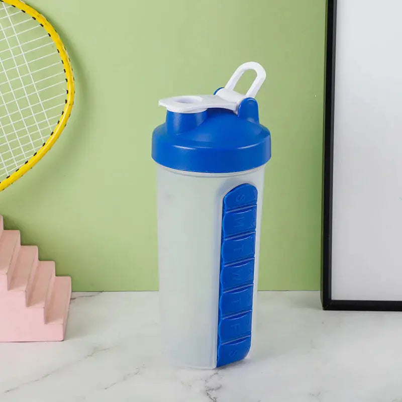 2-in-1 Pill Box & Shaker Bottle - IllumiWave2-in-1 Pill Box & Shaker Bottle IllumiWave