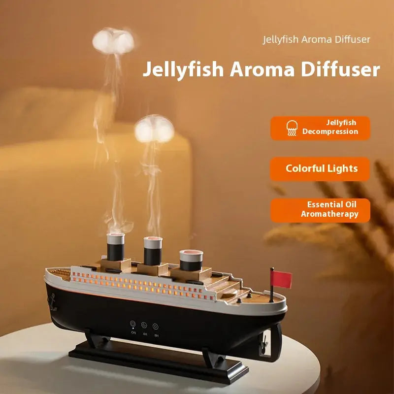 Retro Ship Diffuser Humidifier IllumiWave