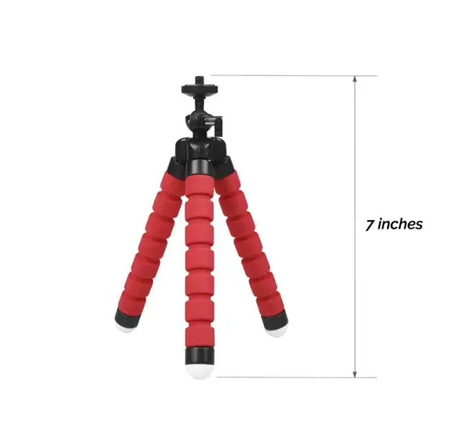 Flexible Small Octopus Mount Mini Tripod Bluetooth Remote Stand Holder IllumiWave