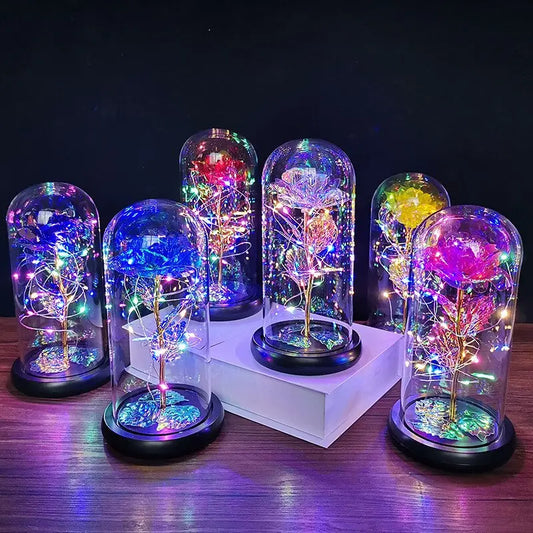Led Enchanted Galaxy Rose IllumiWave