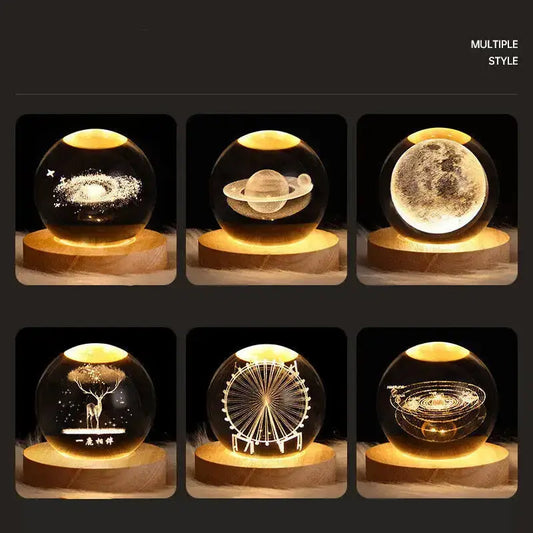3D LED Galaxy Night Light IllumiWave