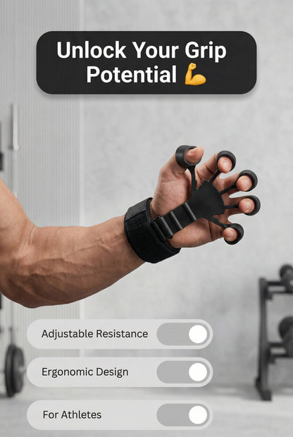 illumiwave Upgraded Grip Strength Trainer, 3 Resistant Levels