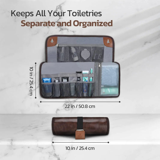 Men's Portable Reel Wash Bag Travel Buggy Bag IllumiWave