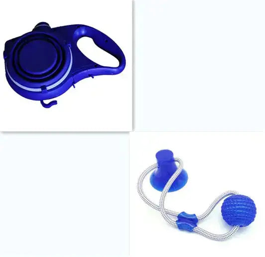 Pet Supplies With Water Bottle, Cup, Pet Rope IllumiWave