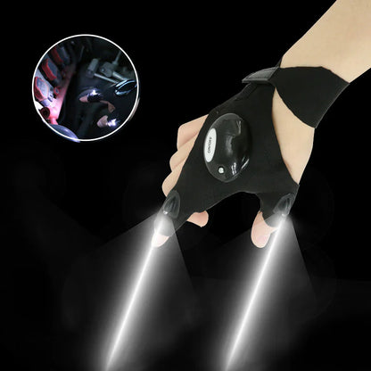 LED Flashlight Gloves