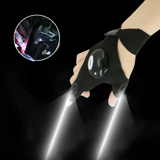 LED Flashlight Gloves IllumiWave
