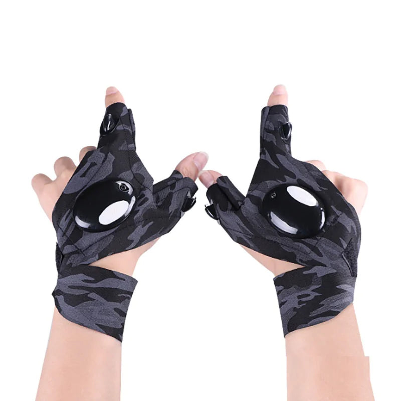 LED Flashlight Gloves