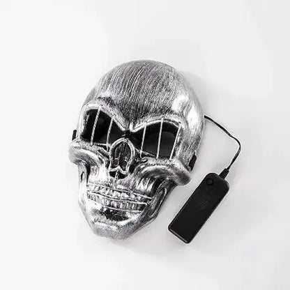 LED Skull Mask - Halloween Cosplay LED Mask IllumiWave