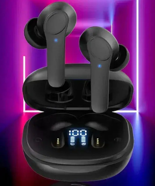 Wireless Touch Control Earphones IllumiWave
