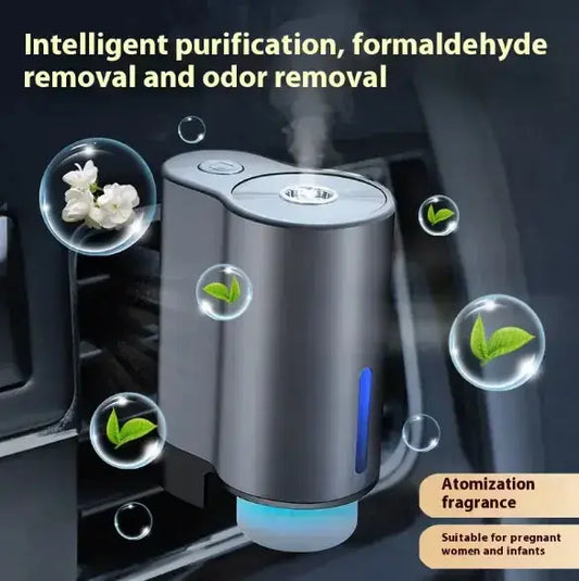 USB Car Smart Aerosol Dispenser - IllumiWaveUSB Car Smart Aerosol Dispenser IllumiWave
