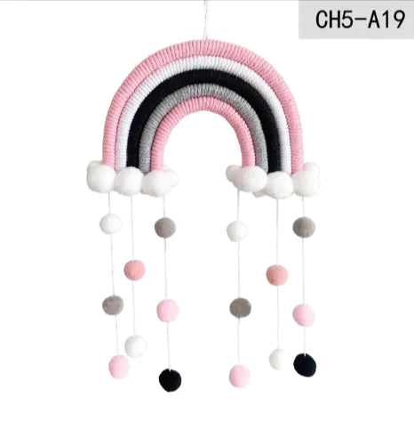 Woven Rainbow Hanging Decoration