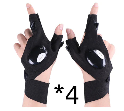 LED Flashlight Gloves